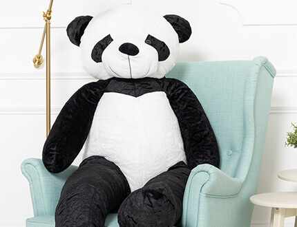 Große pandas kuscheltiere