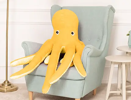 Große tintenfische kuscheltiere