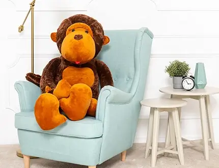 Große affen kuscheltiere